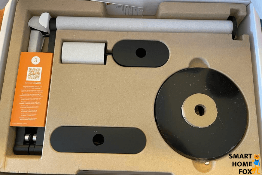 Lieferumfang der Dyson Lightcycle Morph